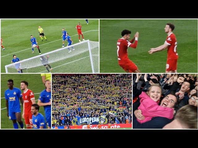 GRAVENBERCH & JOTA GOALS WIN IT! LIVERPOOL 2-0 UNION SAINT-GILLOISE | EUROPA LEAGUE MATCH VLOG