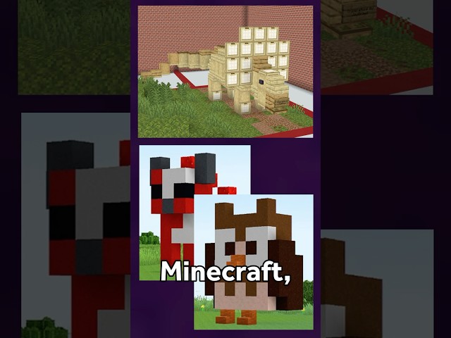 Minecraft Zoo Build Challenge #minecraft