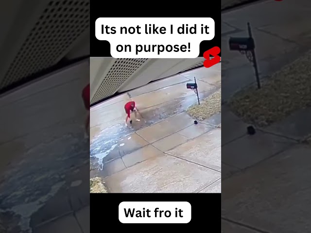 falling over the end funny It's not like I did it on purpose! #shorts #falling #fails