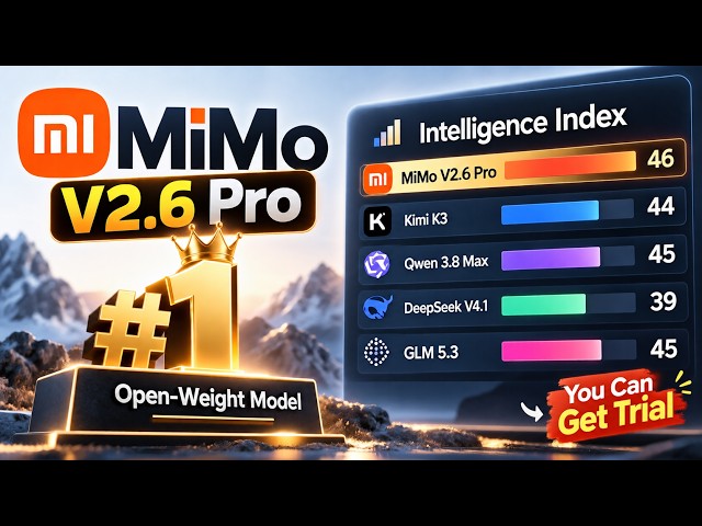 MiMo V2.6 Pro Just Took the #1 Open-Weight Spot?