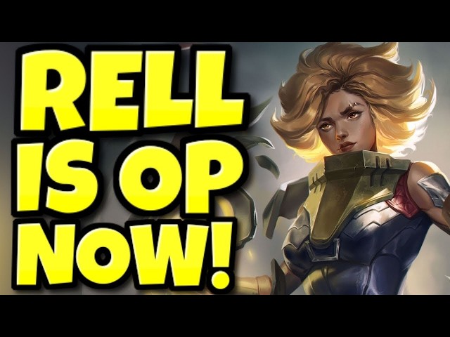THIS is why Rell is the BEST Support in the game now... (THANK YOU RIOT!)