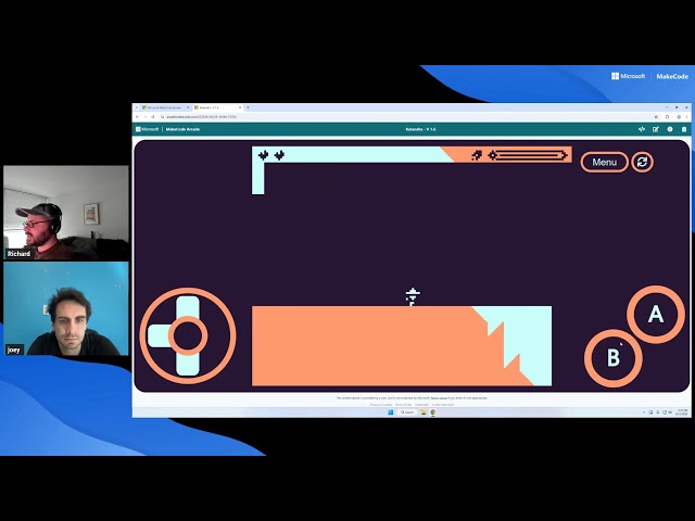 Roller coasters with Box2d in MakeCode Arcade!