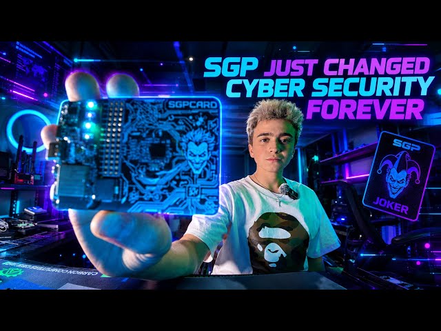 This Company Just Changed Cyber Security Devices Forever!! (Meet The SGP Card) 