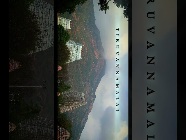 Tiruvannamalai Hill & Raja Gopuram | Cinematic View | Shot on iPhone