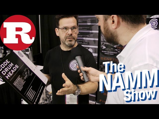Rhythm - Code Drum Heads at NAMM Show 2020