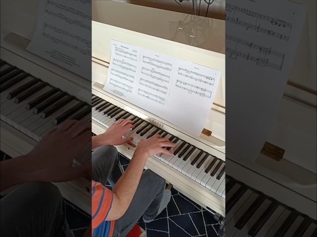 Billie’s Bounce | solo jazz piano arrangement #shorts