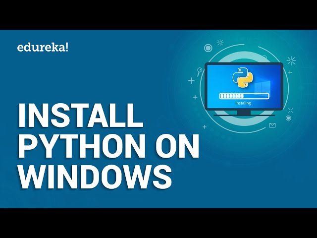 5 Simple Steps To Install Python On Windows | Install Python 3.7 | Python Training | Edureka