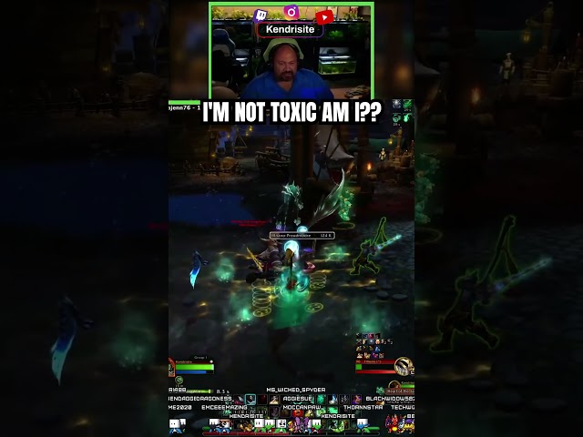 I wasn't toxic or anything was I? #clips #shorts #reels #worldofwarcraft #warcraft