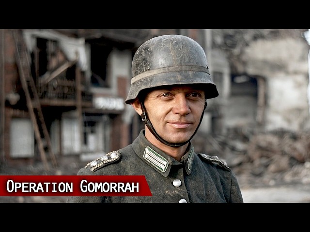 Operation Gomorrah: Hamburg’s Firestorm of 1943 | Original Photos AI-Restored & Animated