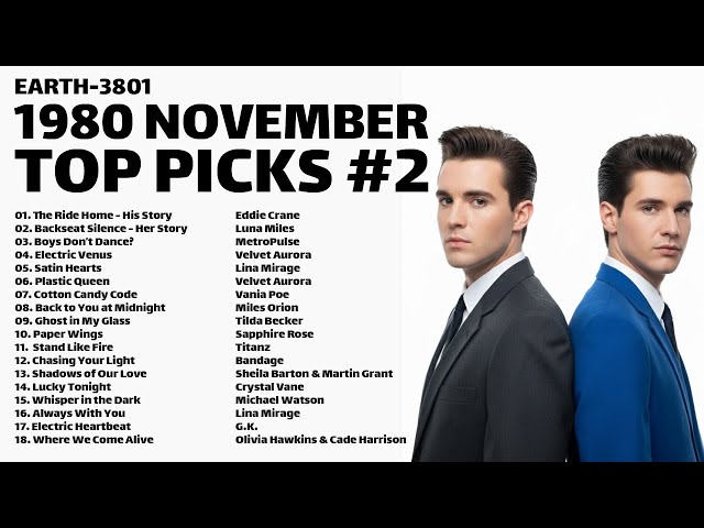 Greatest Hits of the 80s – Week 2, November 1980 | Earth-3801| Perfect for Work, Chill, Study, BGM!