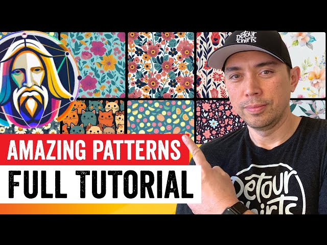 Create Amazing Patterns Using Leonardo.AI and How to use it for Print on Demand