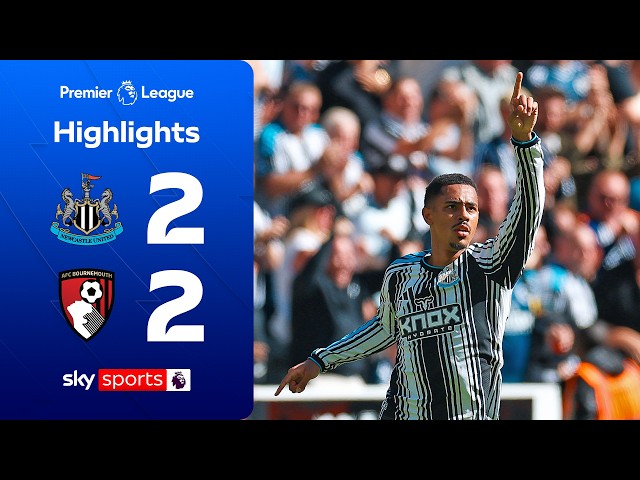 Ramsey late strike rescues point in comeback | Newcastle 2-2 Bournemouth | Premier League Highlights