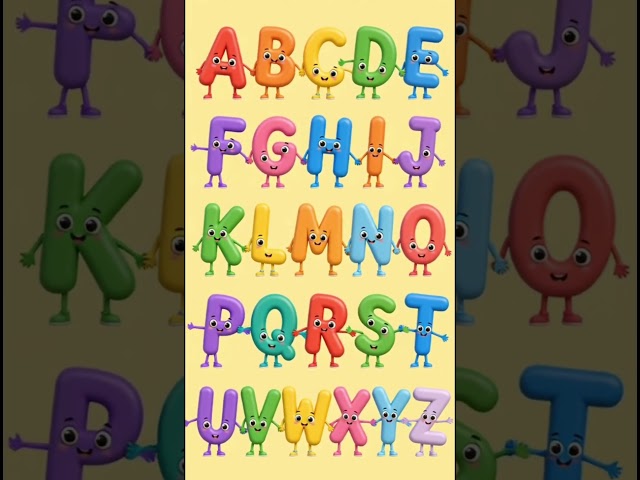 ABC song for toddlers & kids | A to Z | ABC english rhymes |#shorts #kids #viral #monetization