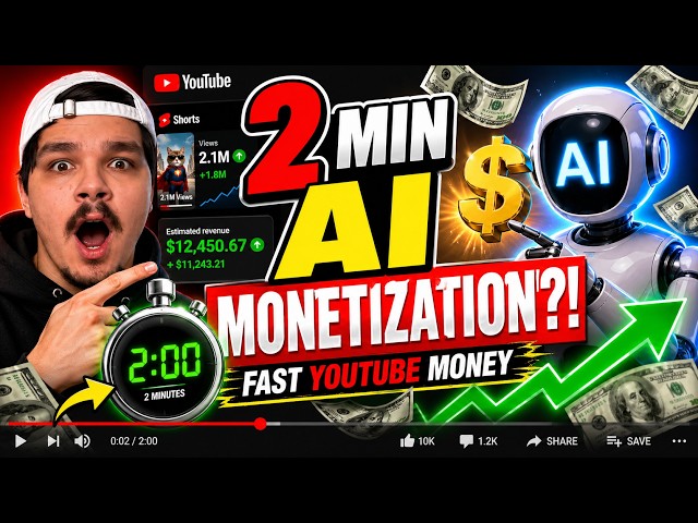 This AI Makes YouTube Videos FAST… And Could Make You Bank