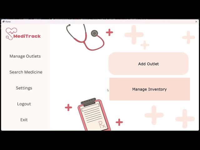 I made a complete system to manage inventory of a Pharmacy Company (Meditrack) using C# and MS SQL