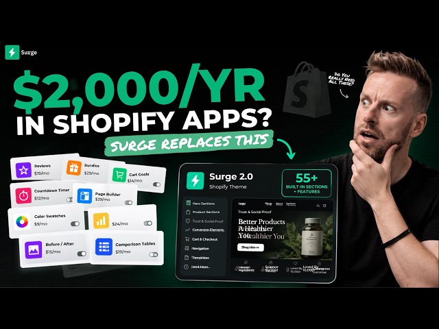 We Replaced $2,000/Year of Shopify Apps With ONE Theme