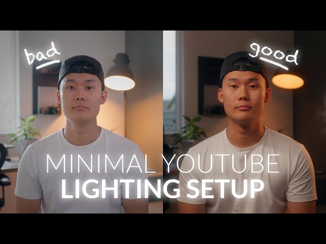 Minimal YouTube Lighting Setup | Make Your Videos Stand Out