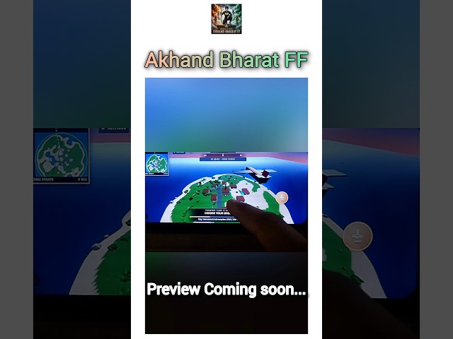 Akhand Bharat FF 🔥Preview Coming soon 😉 #3dgamedevelopment #gamedesign #webgame #webdevelopment
