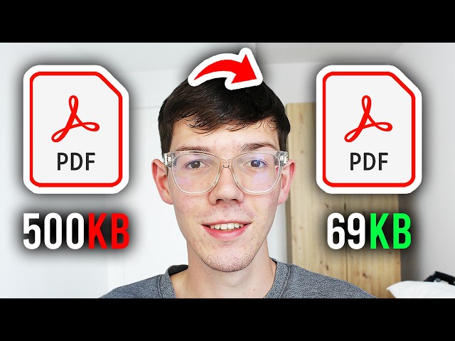 How To Compress PDF File Size - Free & Easy