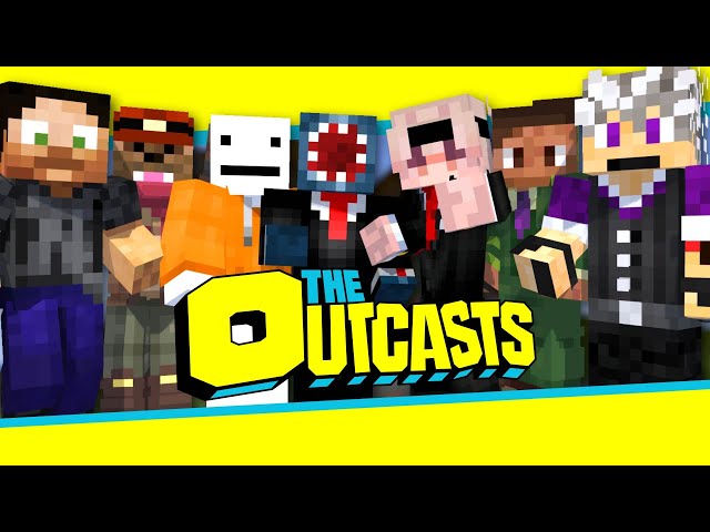 Outcasts 2 Episode 1!  Launch Day! Full Netherite Gear! Starter House!