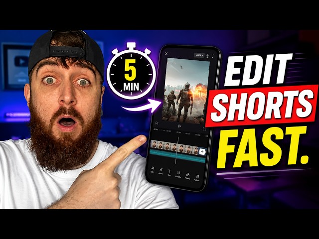 How To Edit YouTube Shorts In Under 5 Minutes