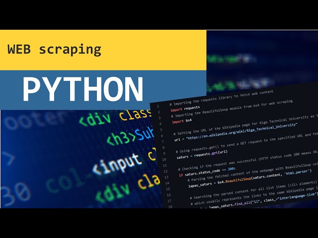 4. lekcija. Tīmekļa skrāpēšanas pamati Python valodā