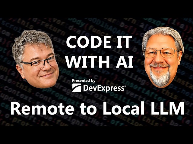 Code it with AI - Remote to Local LLM (ep.49)