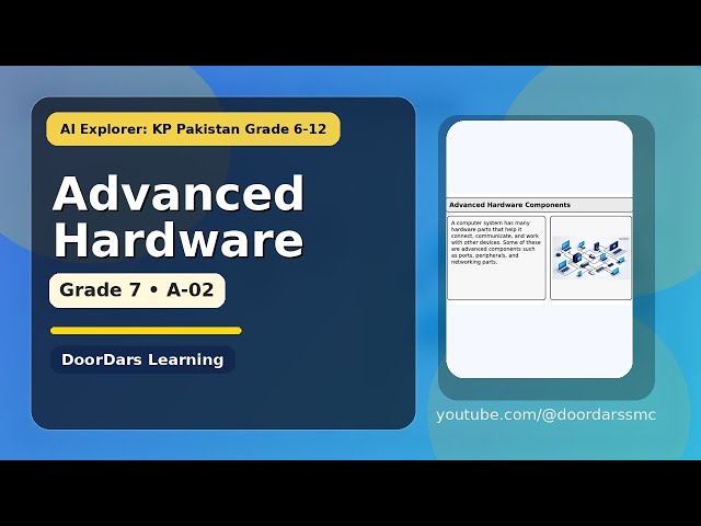 ADVANCED HARDWARE | Grade 7 Computer Science (A-02)