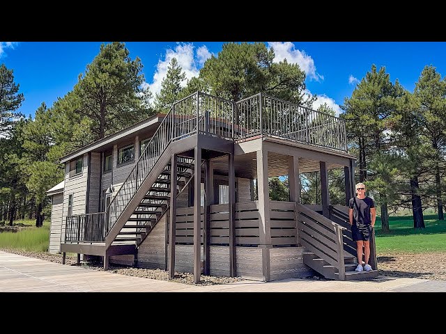 Inside the Cottage Style Prefab Home Backing onto a Forest!