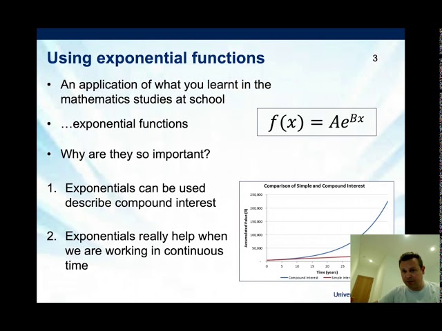 Introduction for the BSc Financial Mathematics Students
