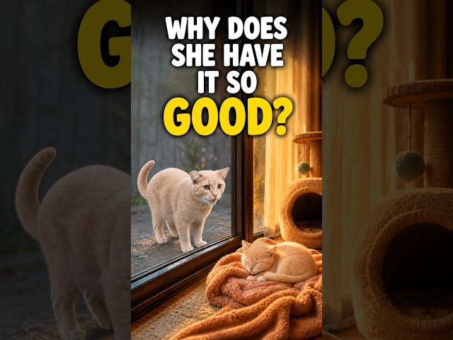 Bright Blue Eyes - Stevie's Origin Story #cat #Comfyui #story