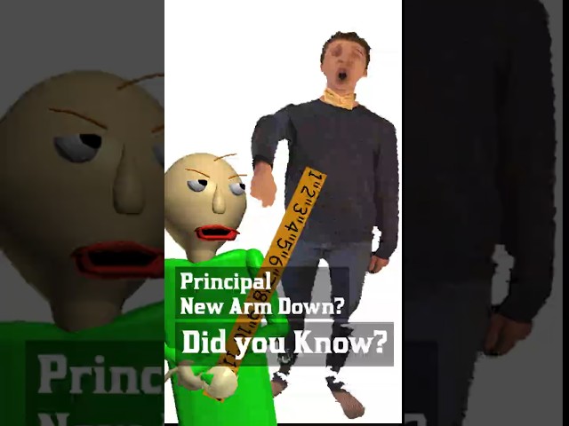 Did you know Arm Down? - Baldi's Basics Plus Plus #baldibasics #ytshorts