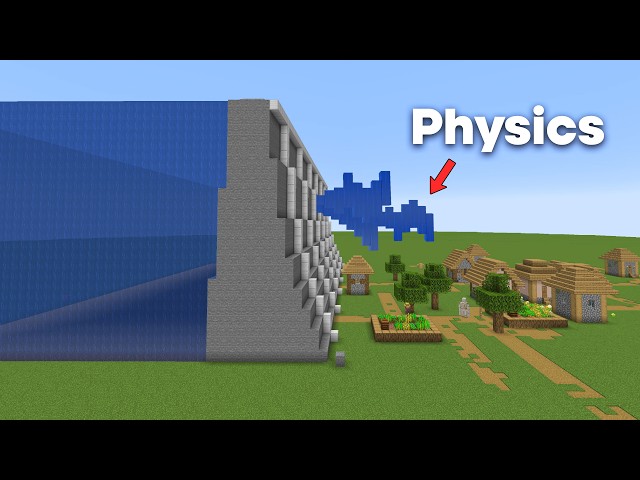 Minecraft VS Real Water Physics
