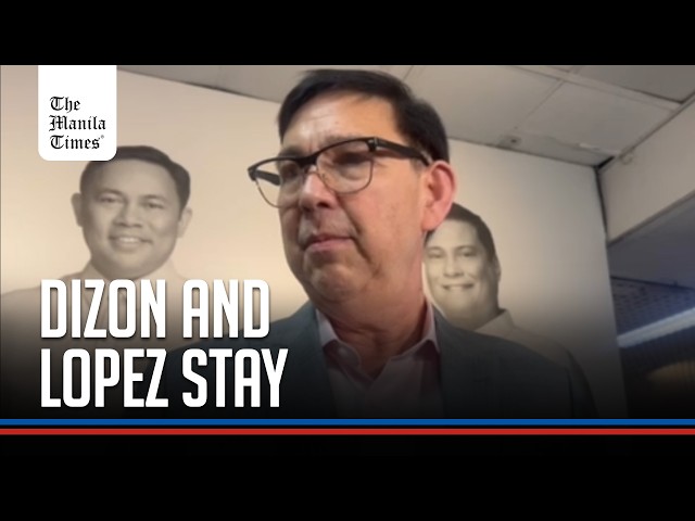 Marcos extends appointments of Dizon, Lopez
