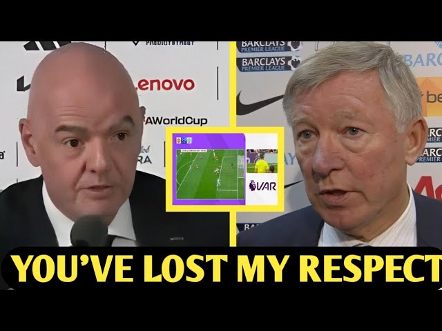 YOU'VE LOST MY RESPECT! SIR ALEX FERGUSON FURIOUS AFTER VAR CONTROVERSY IN MANCHESTER DERBY
