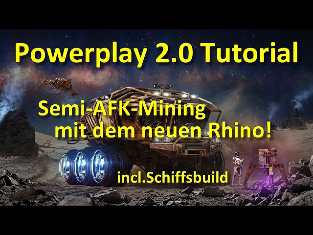 Semi-AFK Mining in Elite Dangerous: Odyssey | Monazite Surface Mining with the Rhino SRV & Type-1...
