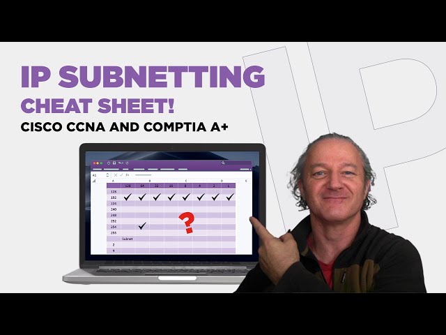 IP Subnetting Cheat Sheet - Cisco CCNA and CompTIA A+