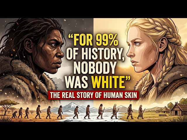 For 99% of History, Nobody Was White | The Real Story of Human Skin | History For Sleep