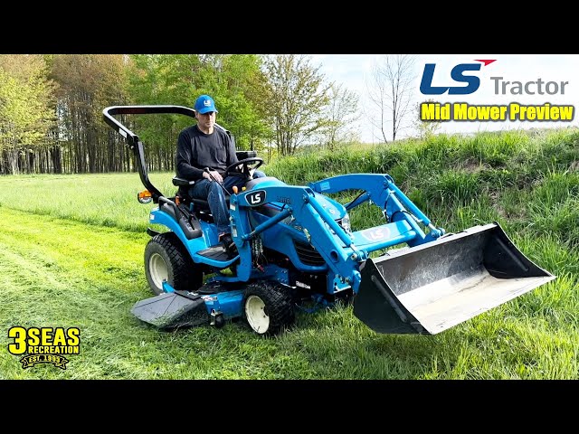 Sub-Compact Tractor 60" Mid Mower Deck - Is it good for mowing?  LS MT122 & LS MT125 Series Tractor