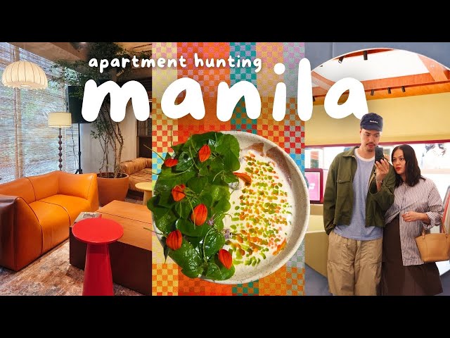 Life in Manila 🇵🇭 Apartment Hunting, Café Hopping & Furniture Shopping in BGC | Manila Vlog 2025