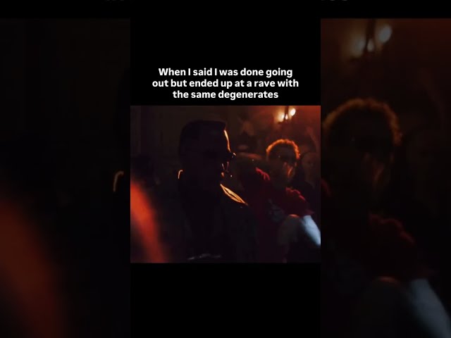 I ended up with a rave with the same degenerates😂​​​#hardtechno #techno #technoremix #ravememes