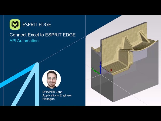 Connect Excel to ESPRIT EDGE | API Automation