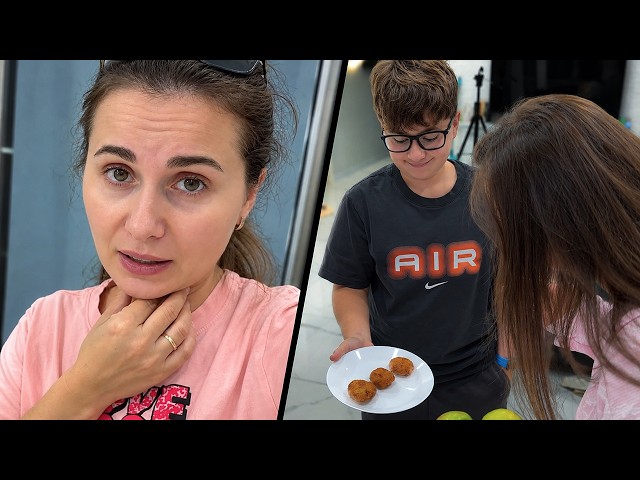 Cristina s-a imbolnavit! Alex face mancare! 😊