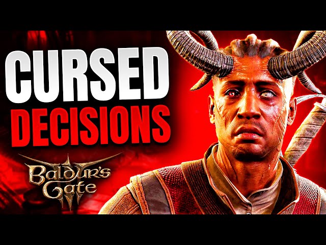 Baldurs Gate 3 - 10 WORST CHOICES in Act 3 (Cursed Decisions)
