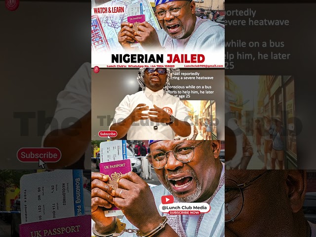 Nigerian Care Worker Jailed In UK !