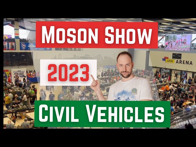Unbelievable Discoveries at Moson Show 2023. Civil Vehicles