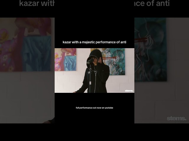 Kazar - Anti (Stems Performance) Out Now on YouTube! #kazar #sobtv #stems #ukundergroundrap
