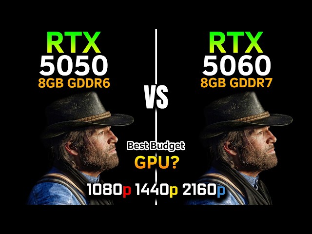 RTX 5050 vs RTX 5060 | DLSS 4 MFG 6X | 14 Game Test | Best Budget GPU 2026? | 1080p, 1440p, 4K