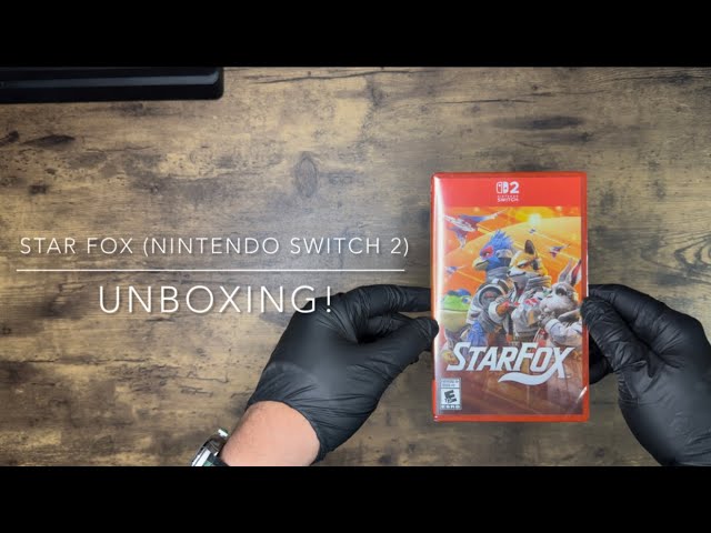 Star Fox (Nintendo Switch 2) - UNBOXING!