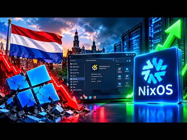 "The Netherlands Just Ditched Windows for NixOS — Here's Why"